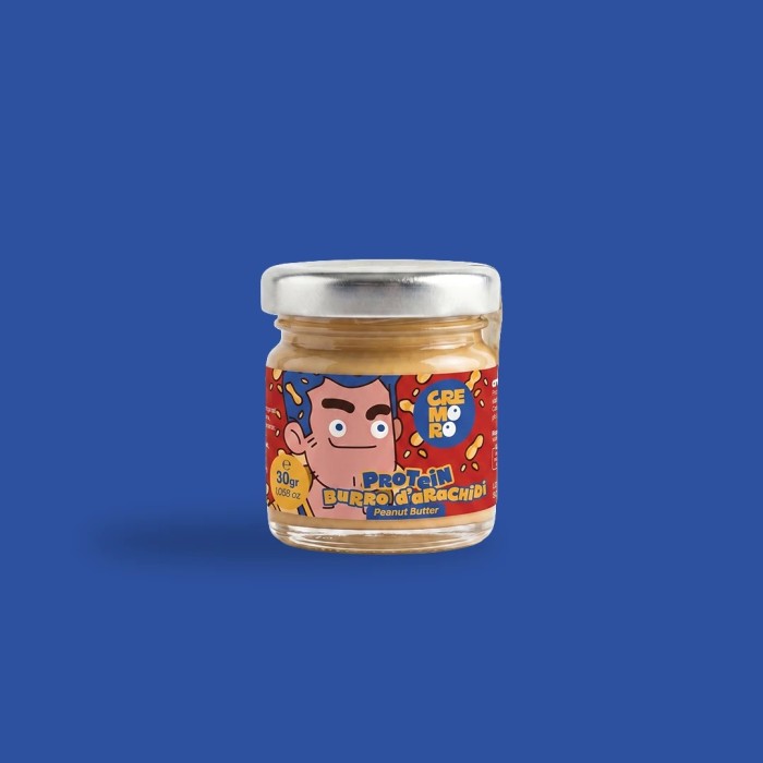 Cremoro Protein Burro d’Arachidi 30 g | Espositore 24 Pz